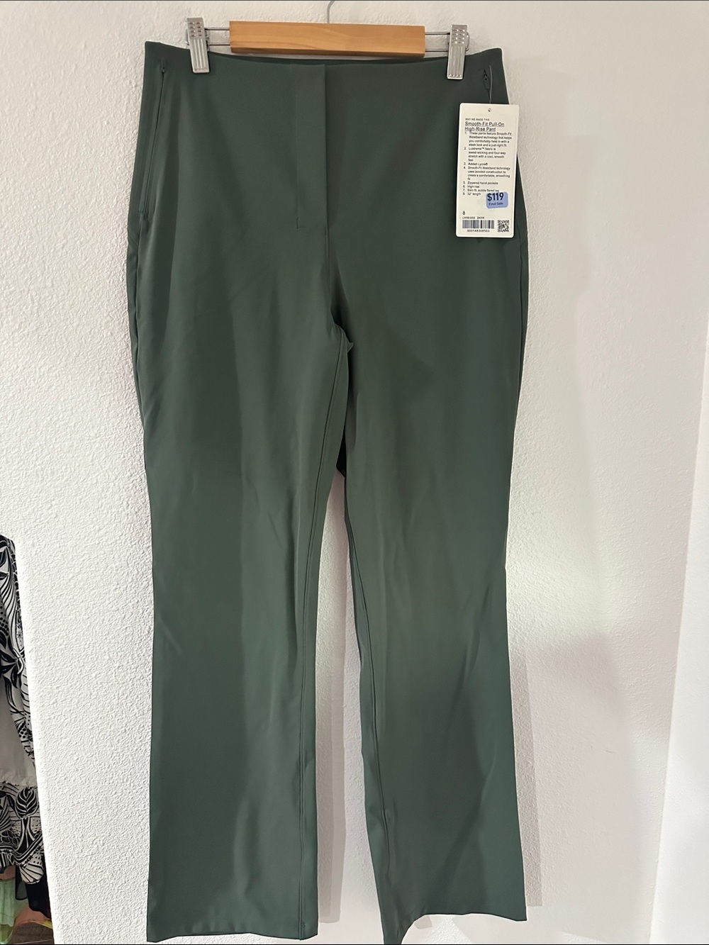 lululemon athletica Forest Green Boot-Cut Pants